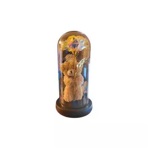 Lampara Decorativa Osito Rosa Eterna Regalo San Valentín - comprar en línea