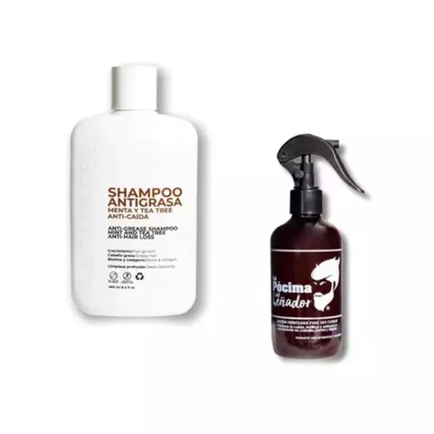 Kit Shampoo Leñador Anti-grasa Caballero - comprar en línea