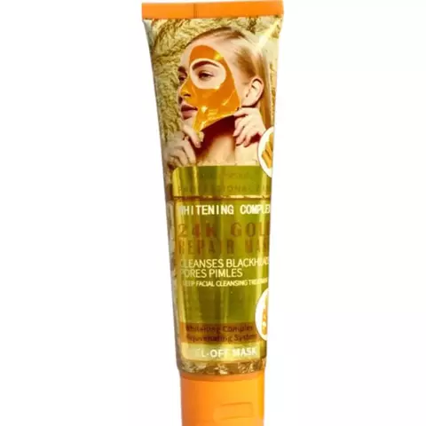 Mascarilla Facial Peel Off Oro de 24k En Tubo - comprar en línea