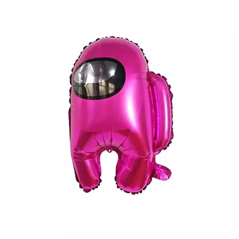 Set de 5 Globos Metalicos Among US Con Estrellas 5 Piezas - comprar en línea