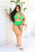 Biquíni Plus Size Verde Maré na internet