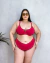 Biquíni Plus Size Asa Delta - Rosa Escuro