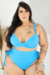 BIQUÍNI PRAIA DA BARRA - PLUS SIZE | AZUL PISCINA - comprar online