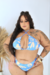TRIQUÍNI BOSSA DO MAR - BIQUÍNI + CALÇA DE TULE na internet