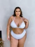 Imagem do Biquíni Plus Size Cortininha - Branco | Gabi