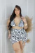 Triquíni Plus Size Noa - Biquíni + Saia