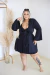 Camisola Plus Size Sensual Lari Preta - loja online