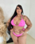 Biquíni Plus Size Animal Print - Onça Rosa - Jaks Lingerie e Beachwear