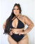 Biquíni Plus Size Jurerê Preto - 3 Tiras