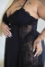 Camisola Plus Size Sensual Lari Preta na internet