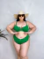 Biquíni Plus Size Asa Delta - Verde Bandeira na internet
