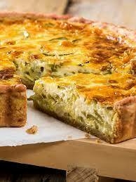 QUICHE QUEIJO E ALHO PORÓ