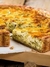 QUICHE QUEIJO E ALHO PORÓ