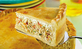 TORTA DE FRANGO C/ CATUPIRY