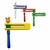 Catraca Infantil - Instrumento Musical em Madeira - SORTIDO
