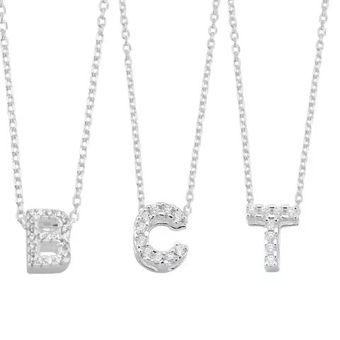 Cordão Inicial Cravejado - comprar online