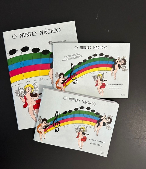 COMBO: Livro O Mundo Mágico + Caderno (2º Carderno Com 50% de Desconto)