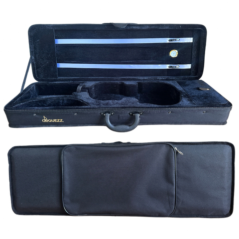 Estojo Case Retangular para Violino 4/4 - Preta
