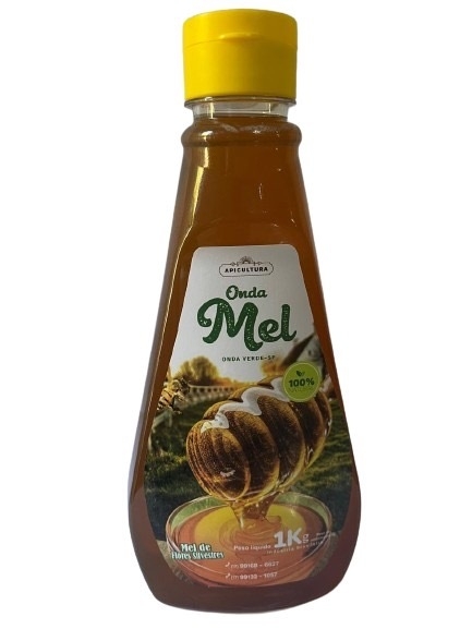 Mel Puro 1kg - Apiário Onda Mel (Onda Verde)