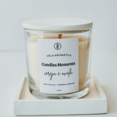 Vela Aromática Cereja & Avelã 180G na internet