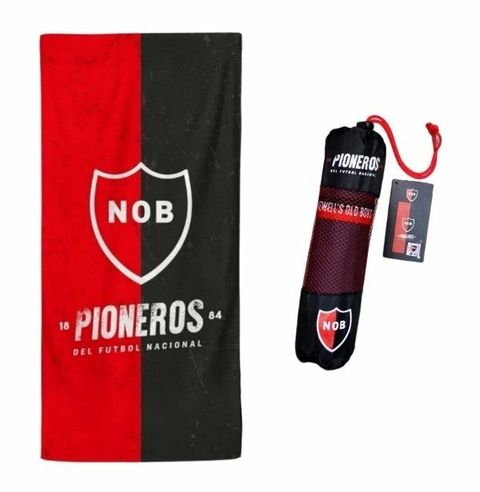 Toallon Secado Rápido Microfibra Oficial Newell's Old Boys