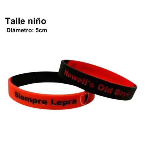 Pulsera de Newell's Siempre Lepra (Talle Niños)