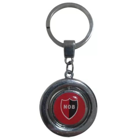 Llavero Metal Giratorio Newell's Old Boys
