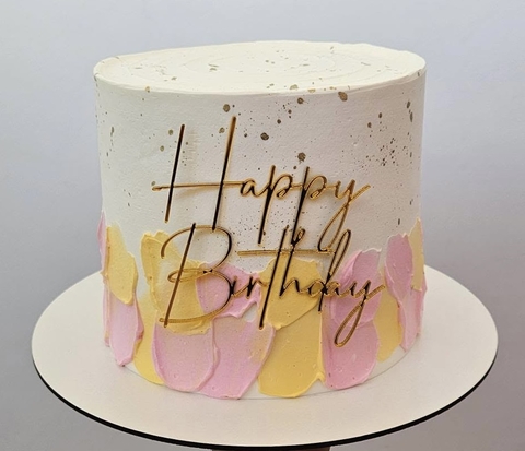 Aplique Happy Birthday