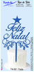 Topo de Bolo Feliz Natal NT 001 - comprar online
