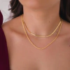 Choker Malha Laminada