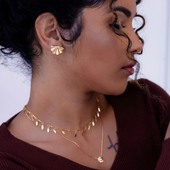 Choker Pingentes Navete - loja online