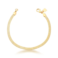 Pulseira Malha Laminada