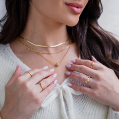 Choker Malha Laminada