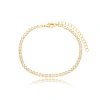 Pulseira Riviera De Zircônias Redondas