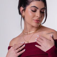 Choker Groumet Laminada - loja online