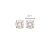 Brinco Ponto Luz 8mm