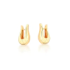 Argola Gota Em Ouro 18K