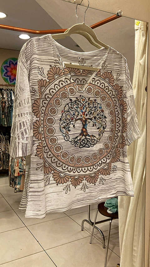Blusa manga 3/4