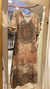 Vestido Mid mandala dourada - comprar online