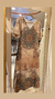 Vestido Mid mandala dourada