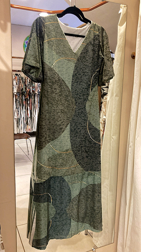 Vestido Mid verde