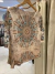 Blusa manga 3/4 Mandala Terracota - comprar online