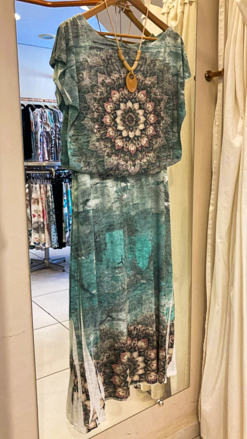 Conjunto de saia longa