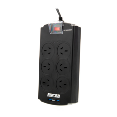 ESTABILIZADOR FORZA 2200W 6 TOMAS