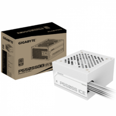 FUENTE GIGABYTE 550W 80 PLUS SILVER ATX 3.0 BLANCA - comprar online