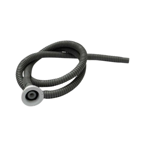 MANGUEIRA CORRUGADA CINZA 1/2 C/CONECTOR