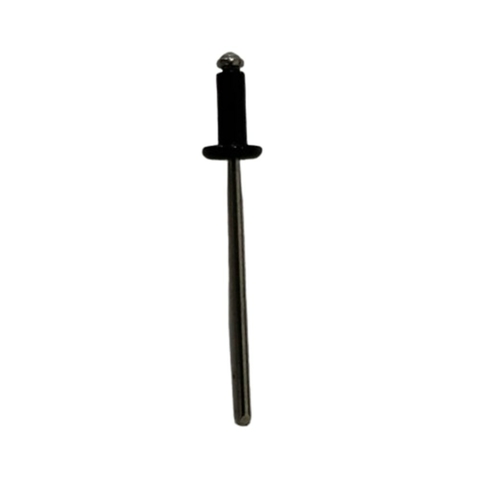 REBITE ALUMINIO PRETO 3,2 X 7,5MM DK