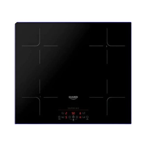 MESA DE VIDRO COOKTOP DE INDUÇÃO DAKO DIPLOMATA 4 ZONAS