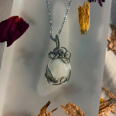 Amuleto Onix Blanco - Hella Accesorios