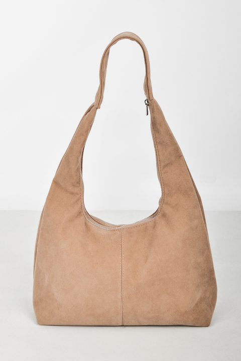 It Girl Bag gamuza Natural - comprar online